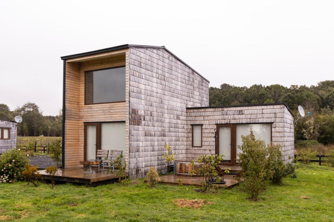 Cabanas Arrayanes De Huillinco En Chiloe Чончи Экстерьер фото